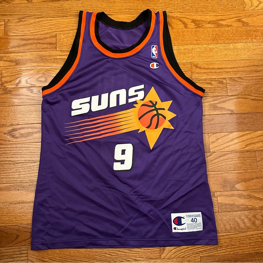 Vintage Dan Majerle #9 Phoenix Suns NBA jersey size 40